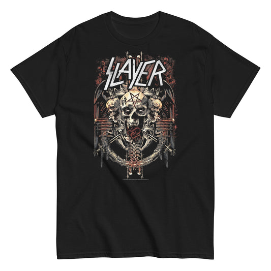 MerchMoment Slayer - Triple Skull T-Shirt [Apparel]