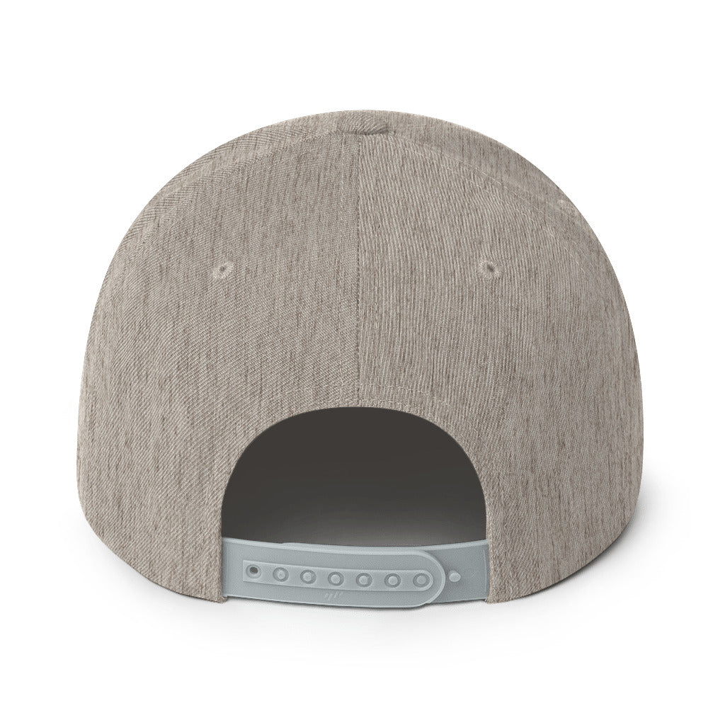 MerchMoment Sleep Token Logo Grey Snapback Hat