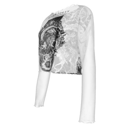 MerchMoment Sleep Token Phantasm Women's Mesh Top [Apparel] Officially Licensed