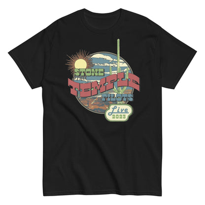 MerchMoment Stone Temple Pilots - Live Mens T Shirt Officially Licensed