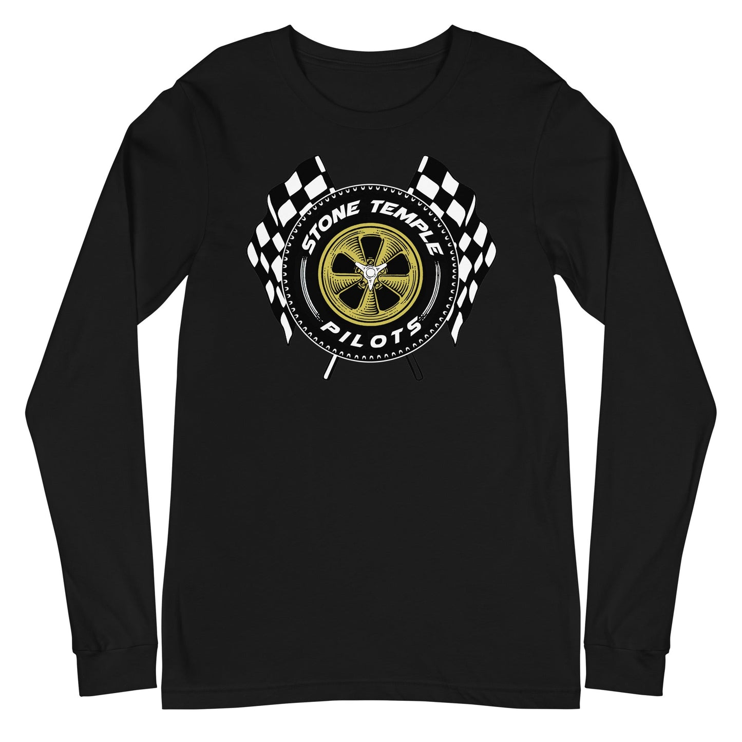 MerchMoment Stone Temple Pilots - Racing Tire Long Sleeve T-Shirt [Apparel]