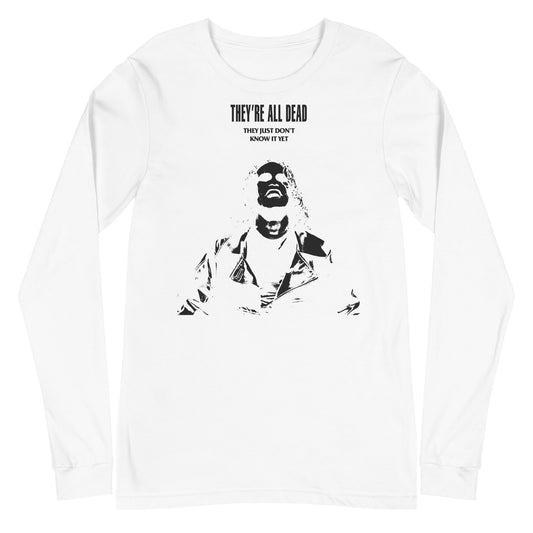 MerchMoment The Crow - Black Outline Long Sleeve T-Shirt [Apparel]