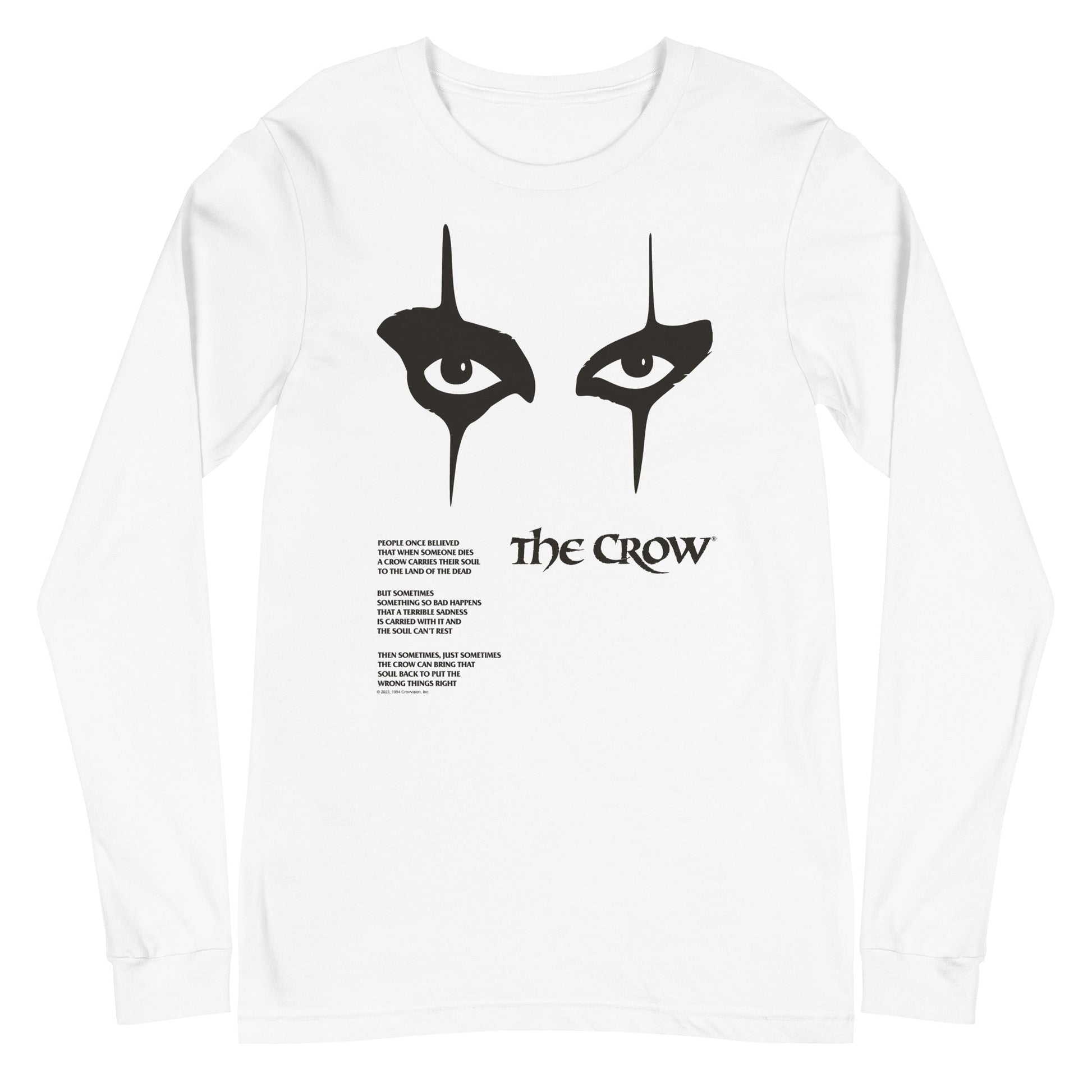 MerchMoment The Crow - Thousand Yard Stare Long Sleeve T-Shirt [Apparel]