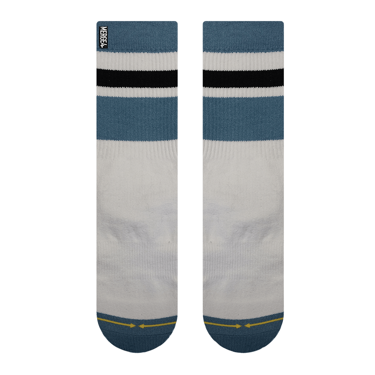 Haven Adult White Crew Socks