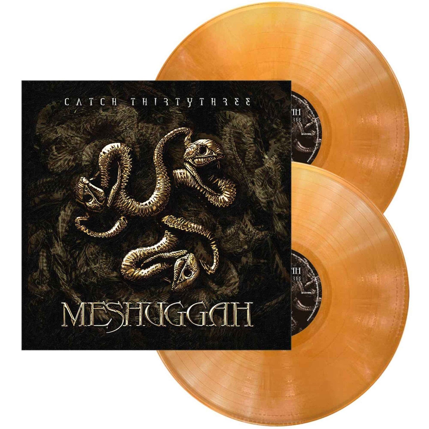 Meshuggah - Catch Thirtythree: 20Th Anniversary Edition (2026 Remastered) [Gold, White Marble Vinyl] [Vinyl] Vinyl Record