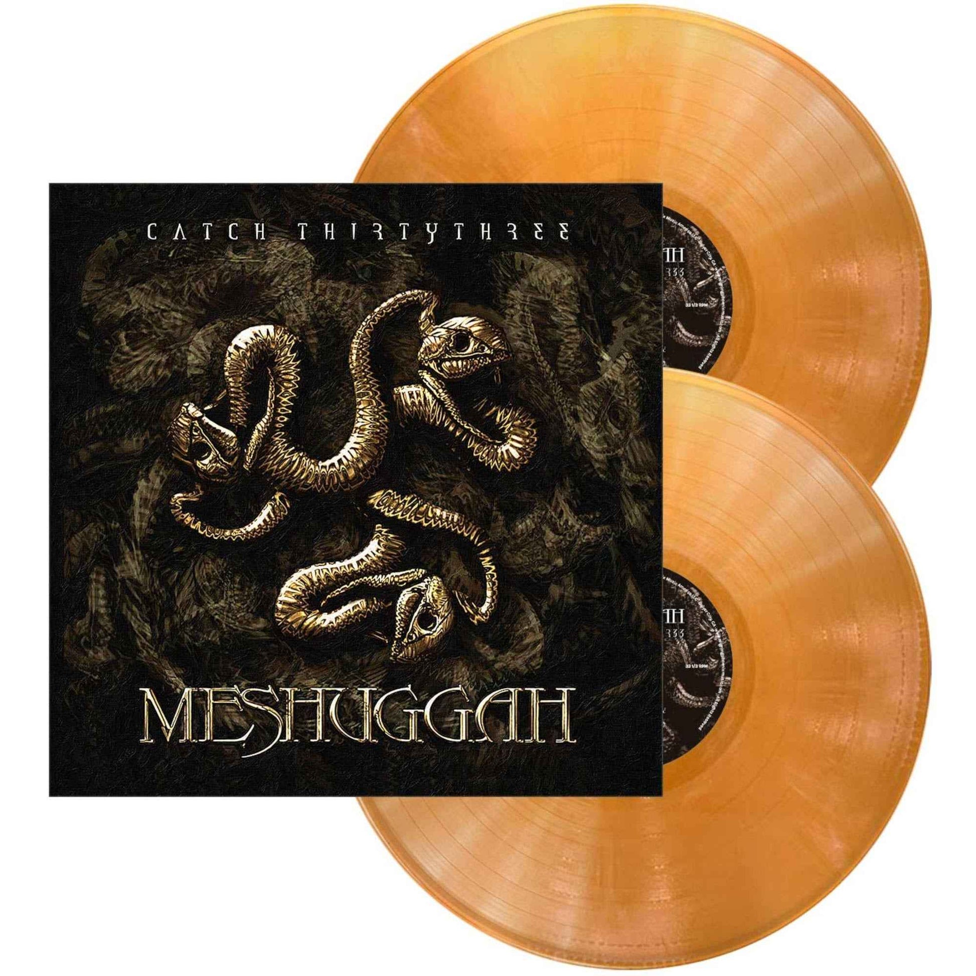 Meshuggah - Catch Thirtythree: 20Th Anniversary Edition (2026 Remastered) [Gold, White Marble Vinyl] [Vinyl] Vinyl Record