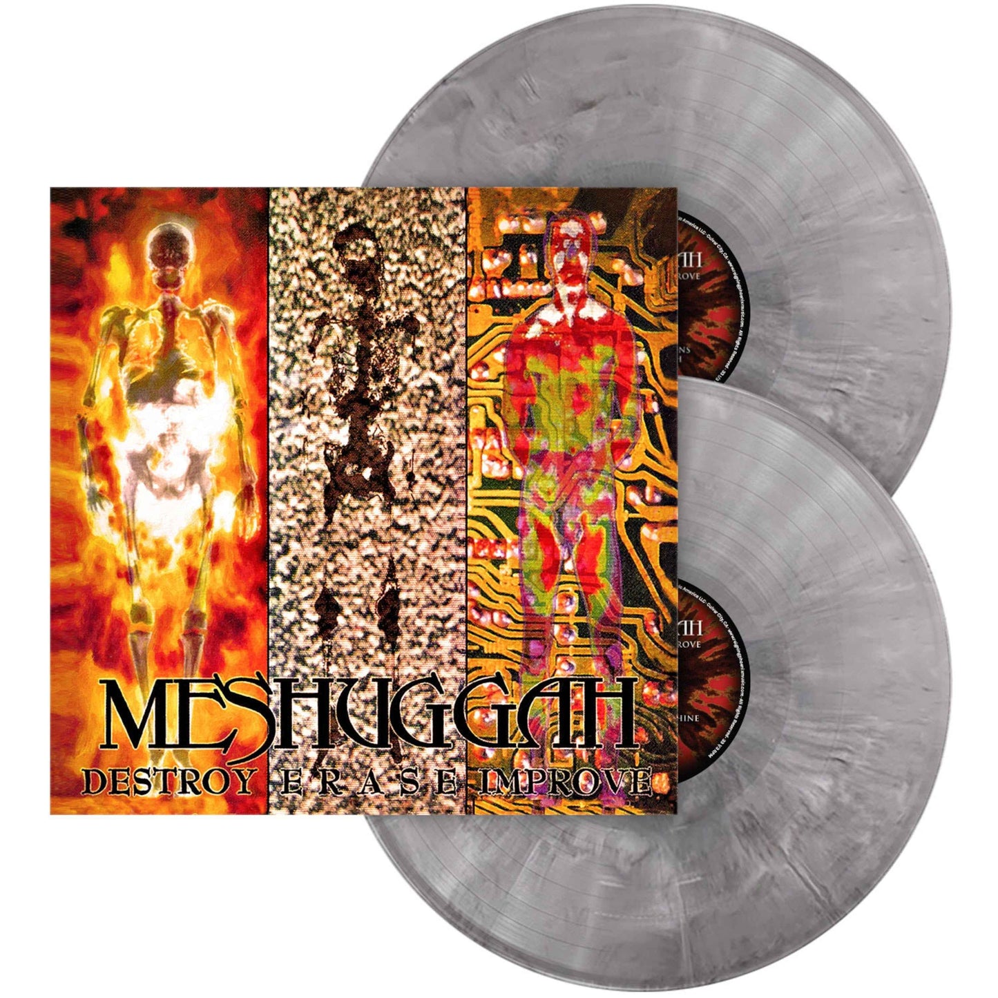 Meshuggah - Destroy Erase Improve: 30Th Anniversary Edition (2026 Remastered) [Gray, Black White Marble Vinyl] [Vinyl] Vinyl Record