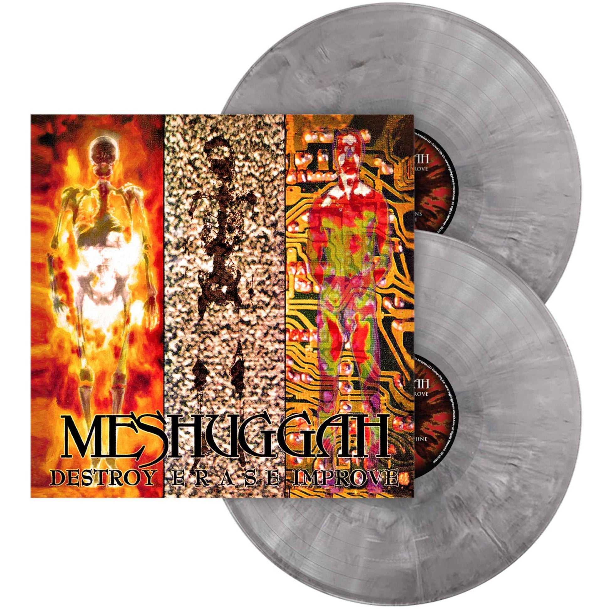 Meshuggah - Destroy Erase Improve: 30Th Anniversary Edition (2026 Remastered) [Gray, Black White Marble Vinyl] [Vinyl] Vinyl Record