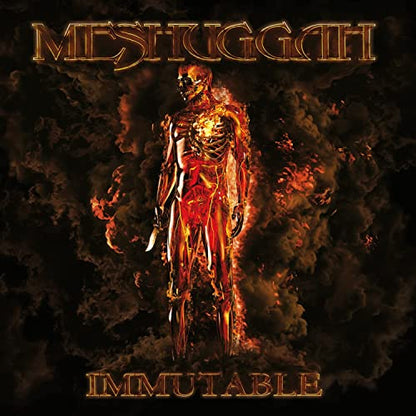 Meshuggah - Immutable Red-Trans/white/black marbled Vinyl Vinyl Record