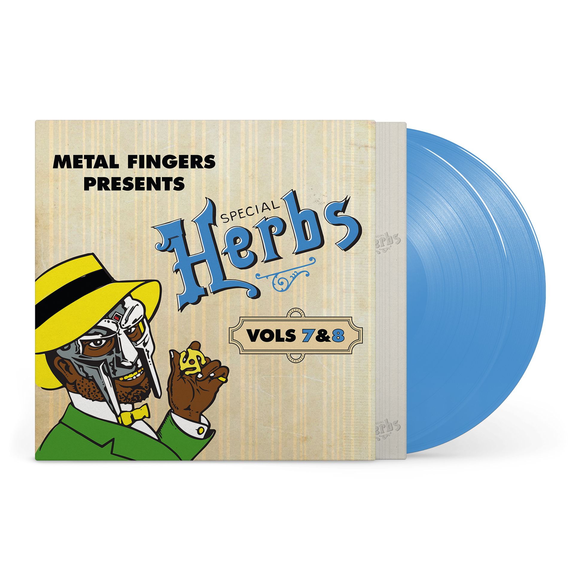 Metal Fingers Presents: Special Herbs Vol. 7 & 8 (Sky Blue 2LP) Vinyl Record