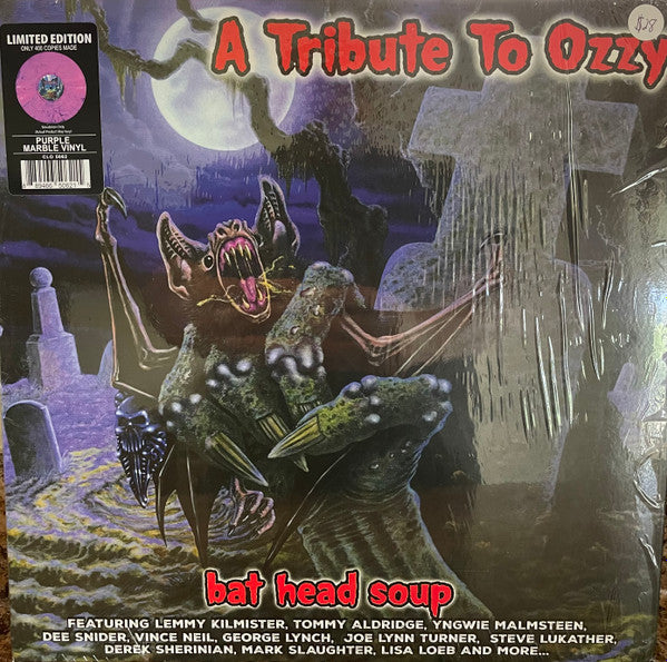 Bat Head Soup - A Tribute To Ozzy (COLOR VINYL) Vinyl Record