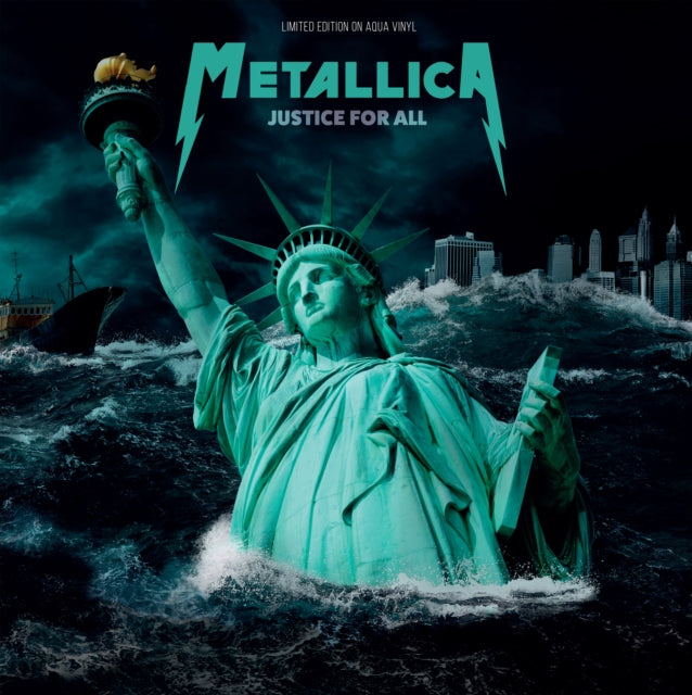 Metallica - Justice For All: Woodstock 1994 (Aqua Vinyl) [Import] [Vinyl] Vinyl Record