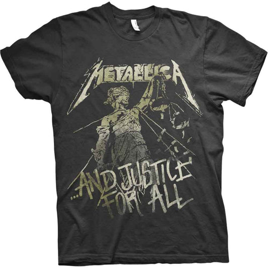 Metallica Justice Vintage [T-Shirt] Officially Licensed