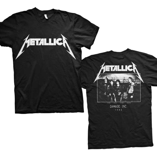 Metallica Master of Puppets Photo T Shirt Black Officially Licensed
