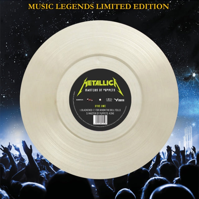 Masters Of Puppets (Clear Vinyl) [Import] Vinyl Record