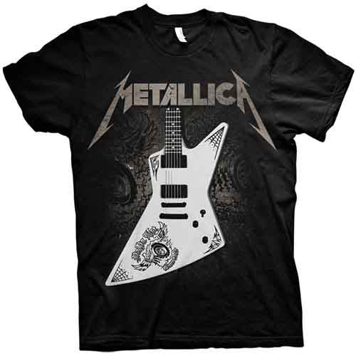 Metallica Papa Het Guitar T Shirt Black Officially Licensed