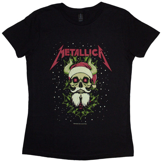 Metallica Santa Horns [Short Sleeve Tee]