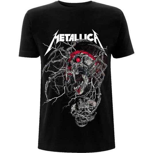 Metallica Spider Dead T Shirt Black Officially Licensed