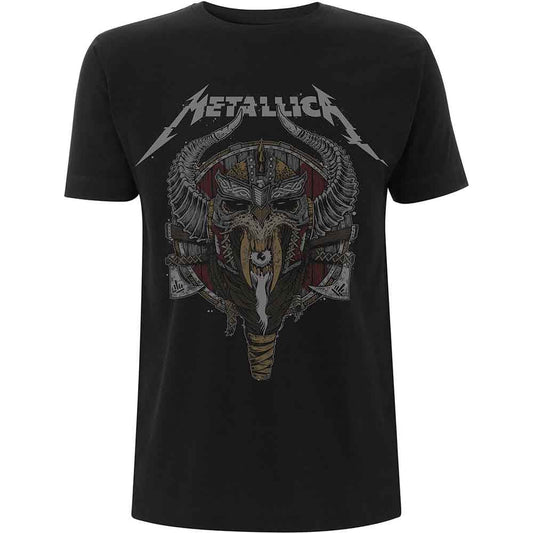 Metallica Viking T Shirt Black Officially Licensed