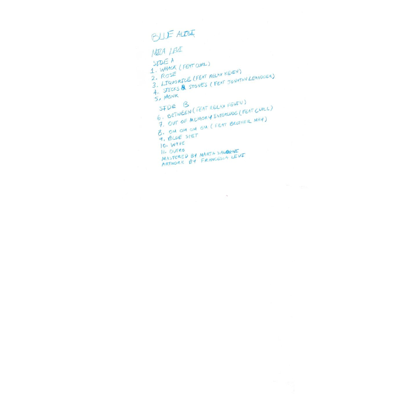 Blue Alibi Vinyl Record