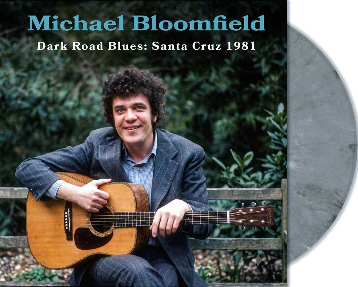 PRE-ORDER Michael Bloomfield - Dark Roads Blues: Santa Cruz 1981 (Indie Exclusive) [Graphite Splatter Vinyl] [Vinyl] Vinyl Record