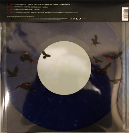 Michael Jackson Scream (GLOW IN THE DARK + BLUE SPLATTER VINYL) Vinyl Record