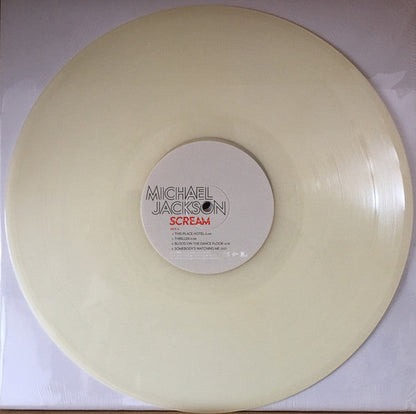 Michael Jackson Scream (GLOW IN THE DARK + BLUE SPLATTER VINYL) Vinyl Record