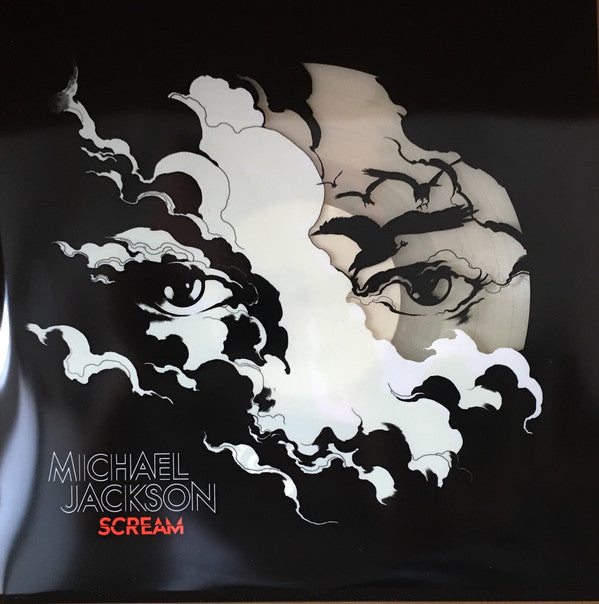 Michael Jackson Scream (GLOW IN THE DARK + BLUE SPLATTER VINYL) Vinyl Record
