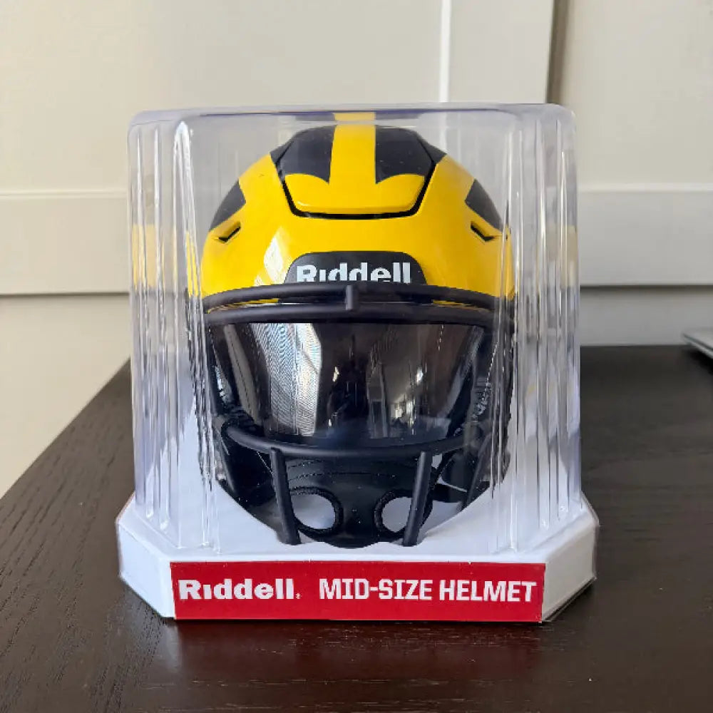 Michigan Wolverines NCAA Mid Size SpeedFlex Helmet-NCAA