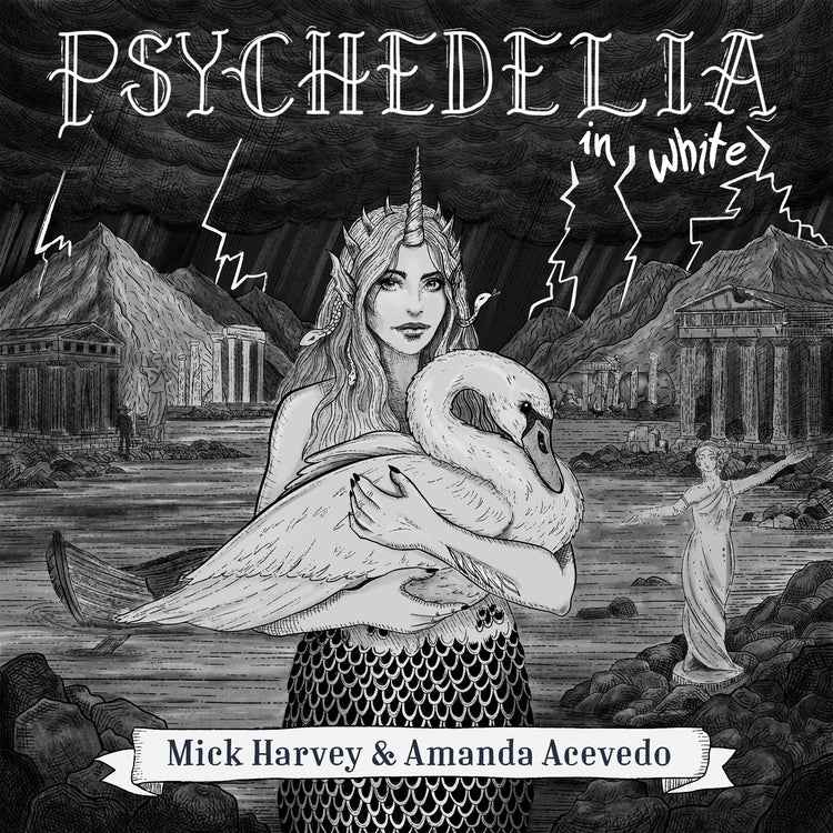 PRE-ORDER Mick Harvey & Amanda Acevedo - Psychedelia In White [Vinyl] Vinyl Record