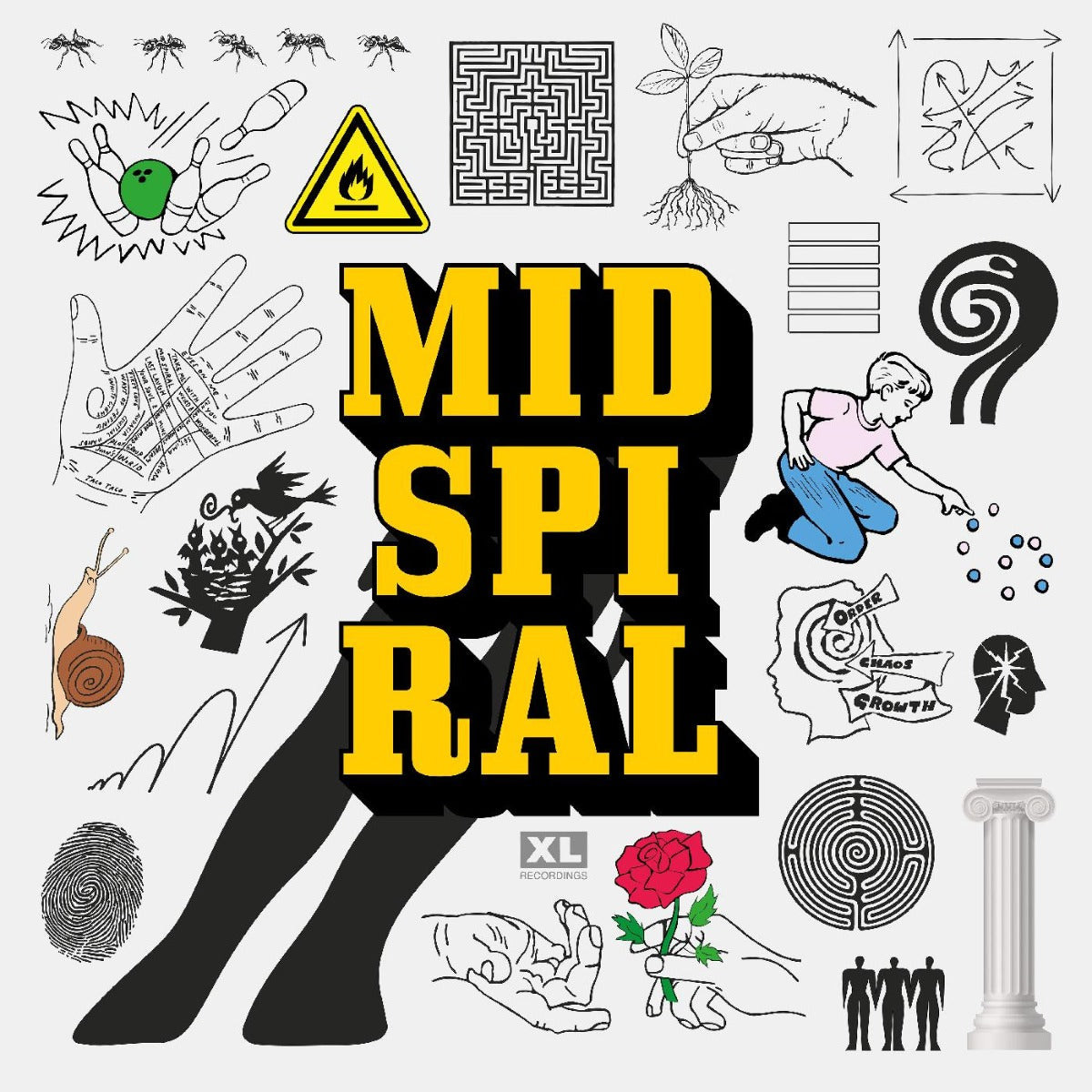 Mid Spiral Vinyl Record
