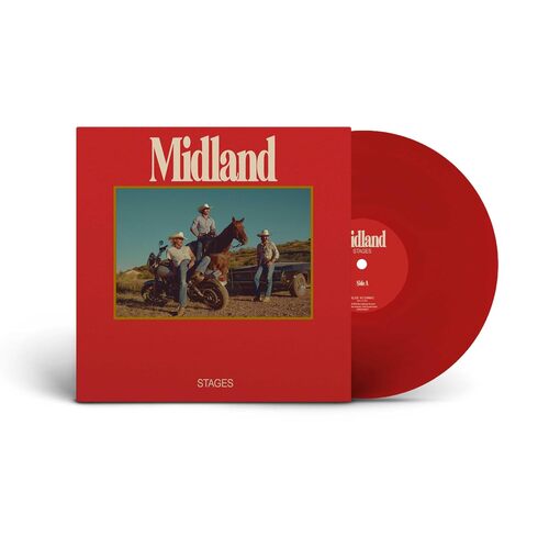 Midland - Stages [Transparent Red Lp] Vinyl Record