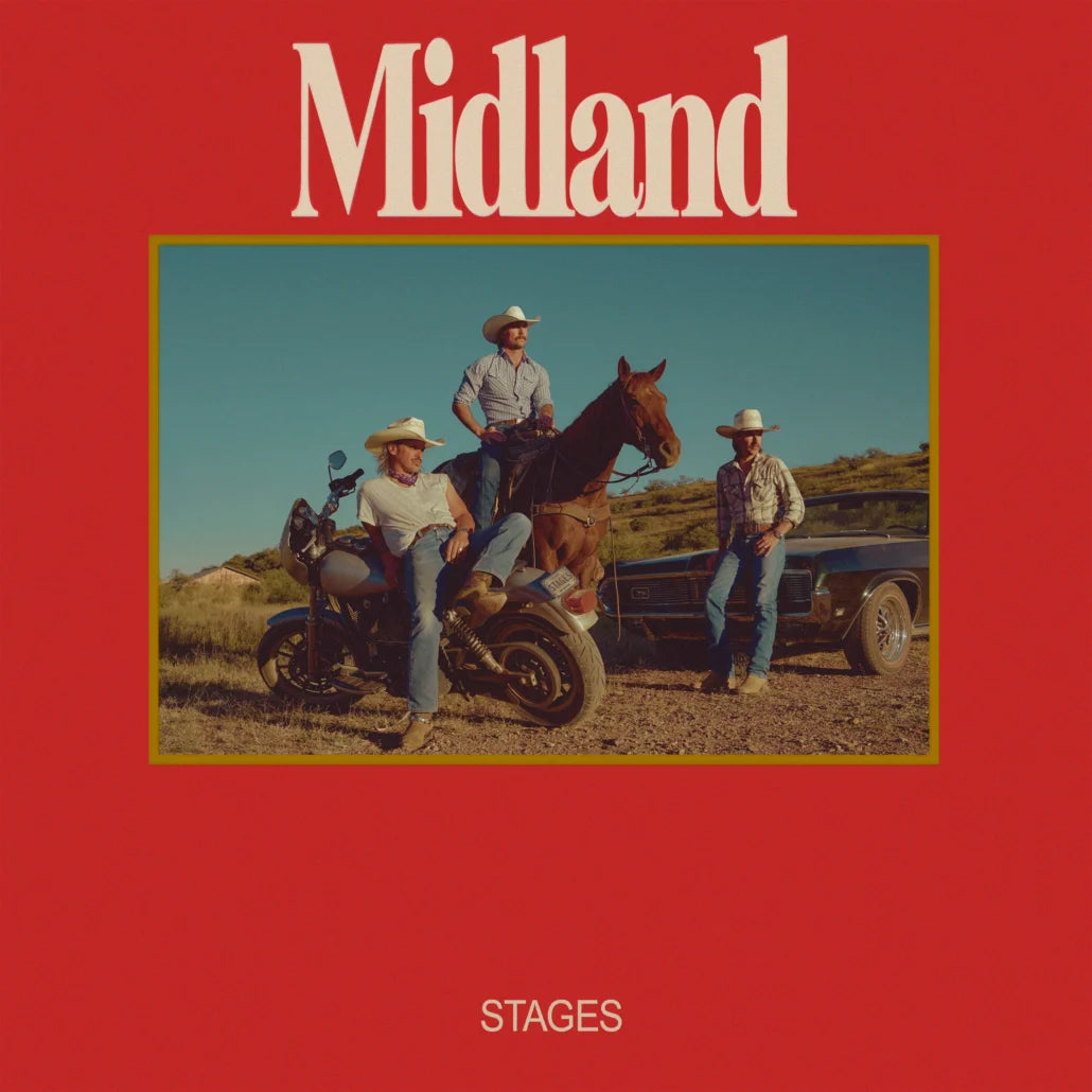 Midland - Stages [Transparent Red Lp] [Vinyl] Vinyl Record