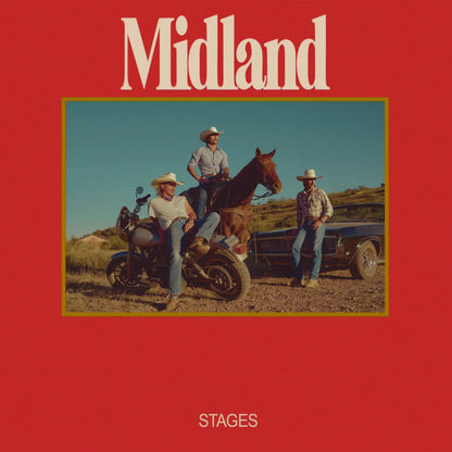 Midland - Stages [Transparent Red Lp] [Vinyl] Vinyl Record
