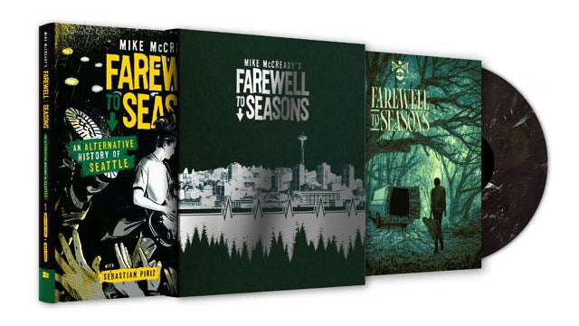 PRE-ORDER Mike Mcready - Farewell To Seasons [Graphic Novel + Onyx Marble Vinyl] [Vinyl] Vinyl Record