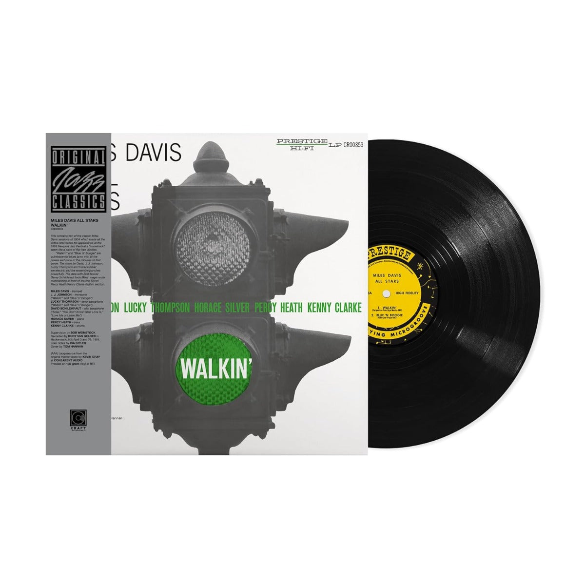 Walkin' (Original Jazz Classics Series) (180 Gram Vinyl) Vinyl Record