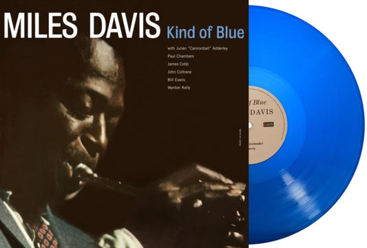 Miles Davis  Kind of Blue 180 Gram Vinyl Blue Import Vinyl Record