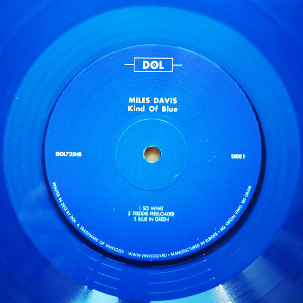 Miles Davis Kind Of Blue Vinyl Record