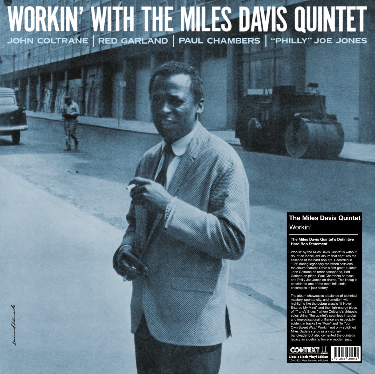 Miles Davis Workin Vinyl Record