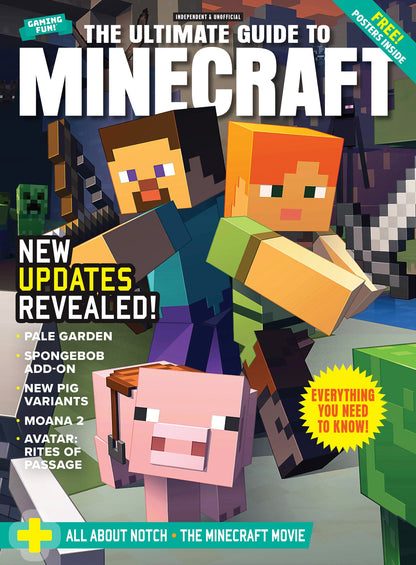 Minecraft - The Ultimate Guide: Notch's Shocking Announcement Of Potential Minecraft 2, The Minecraft Movie, New Updates, Pale Garden, Spongebob Add-On, New Pig Variants, Exclusive Insights & More!