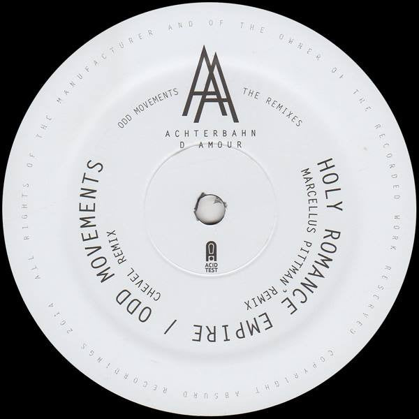 Odd Movements - The Remixes  Generic Vinyl Record