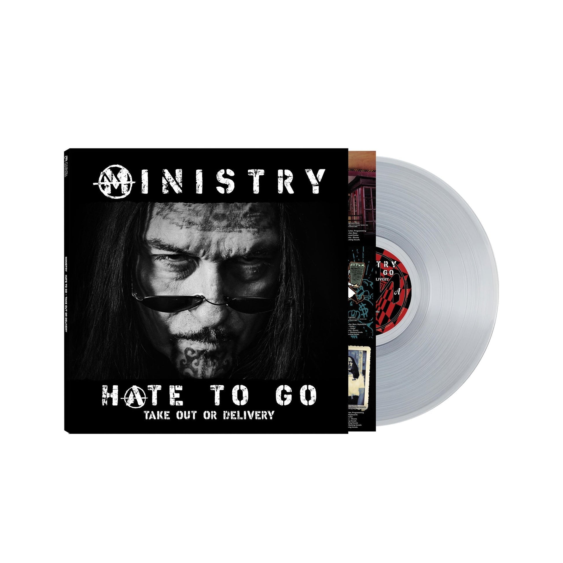 MINISTRY - Hate To Go - Take Out Or Delivery (Limited Edition) [Clear Vinyl] [Vinyl] Vinyl Record