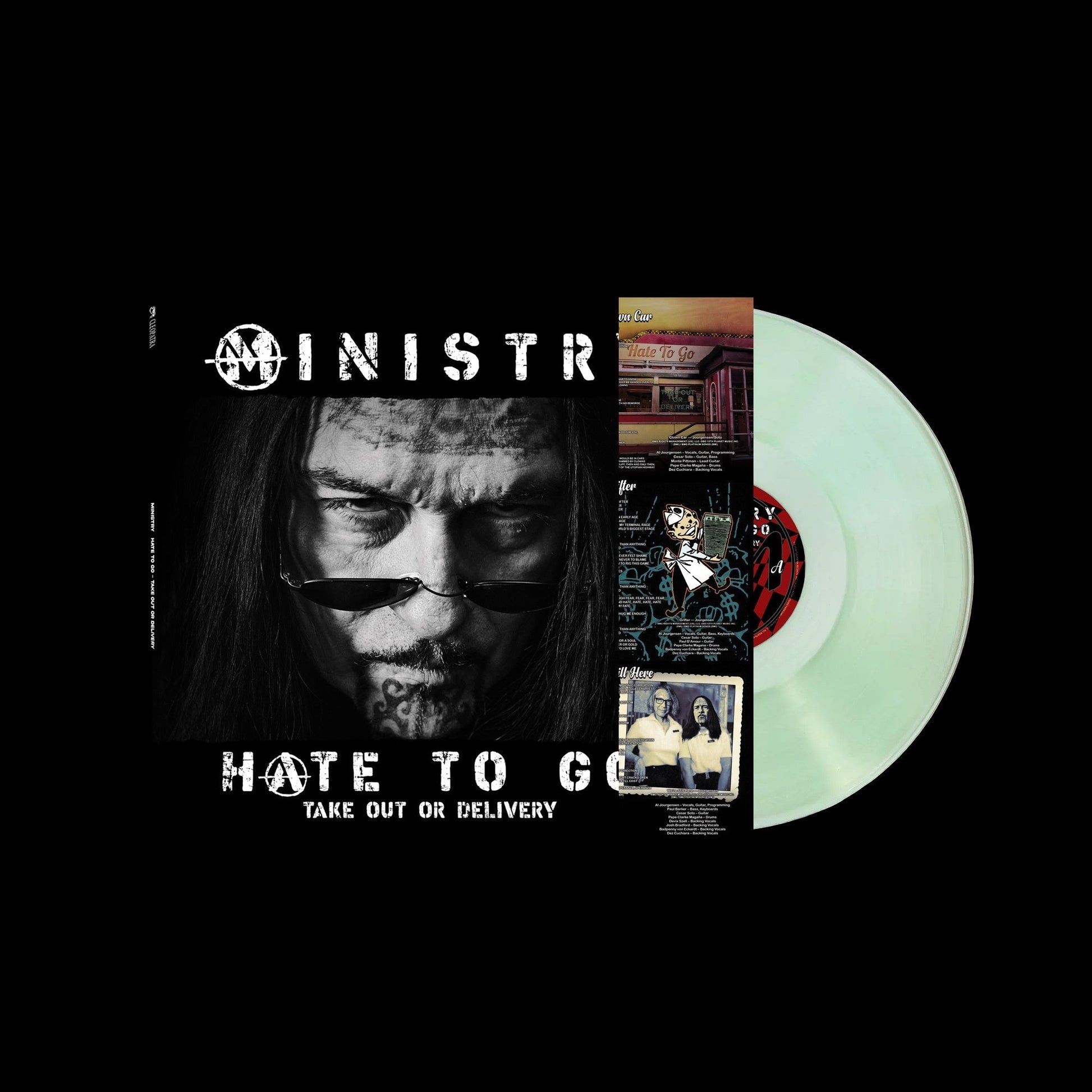 MINISTRY - Hate To Go - Take Out Or Delivery (Limited Edition) [Coke Bottle Green Vinyl] [Vinyl] Vinyl Record