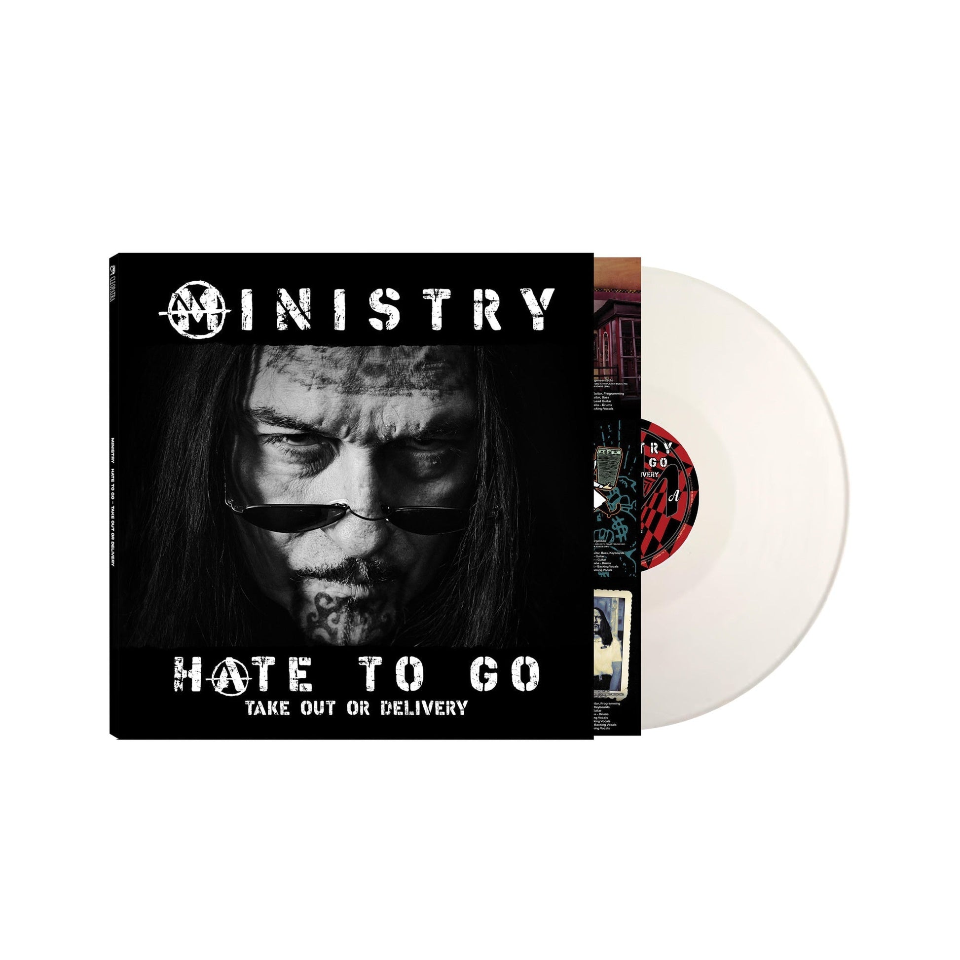 MINISTRY - Hate To Go - Take Out Or Delivery (Limited Edition) [White Vinyl] [Vinyl] Vinyl Record