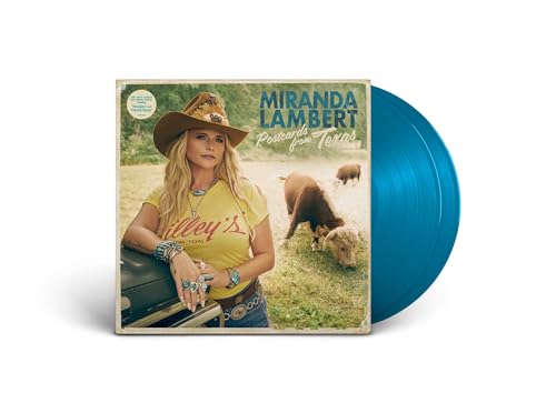 Miranda Lambert - Postcards from Texas [Sea Blue 2 LP] Vinyl Record