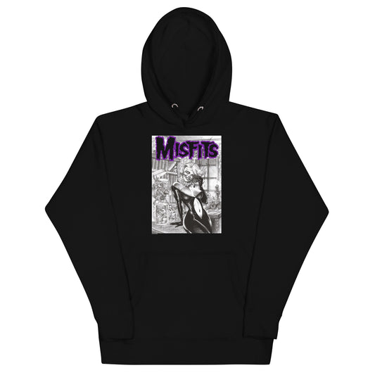 Misfits Cocktail Dress Mens Hoodie Black