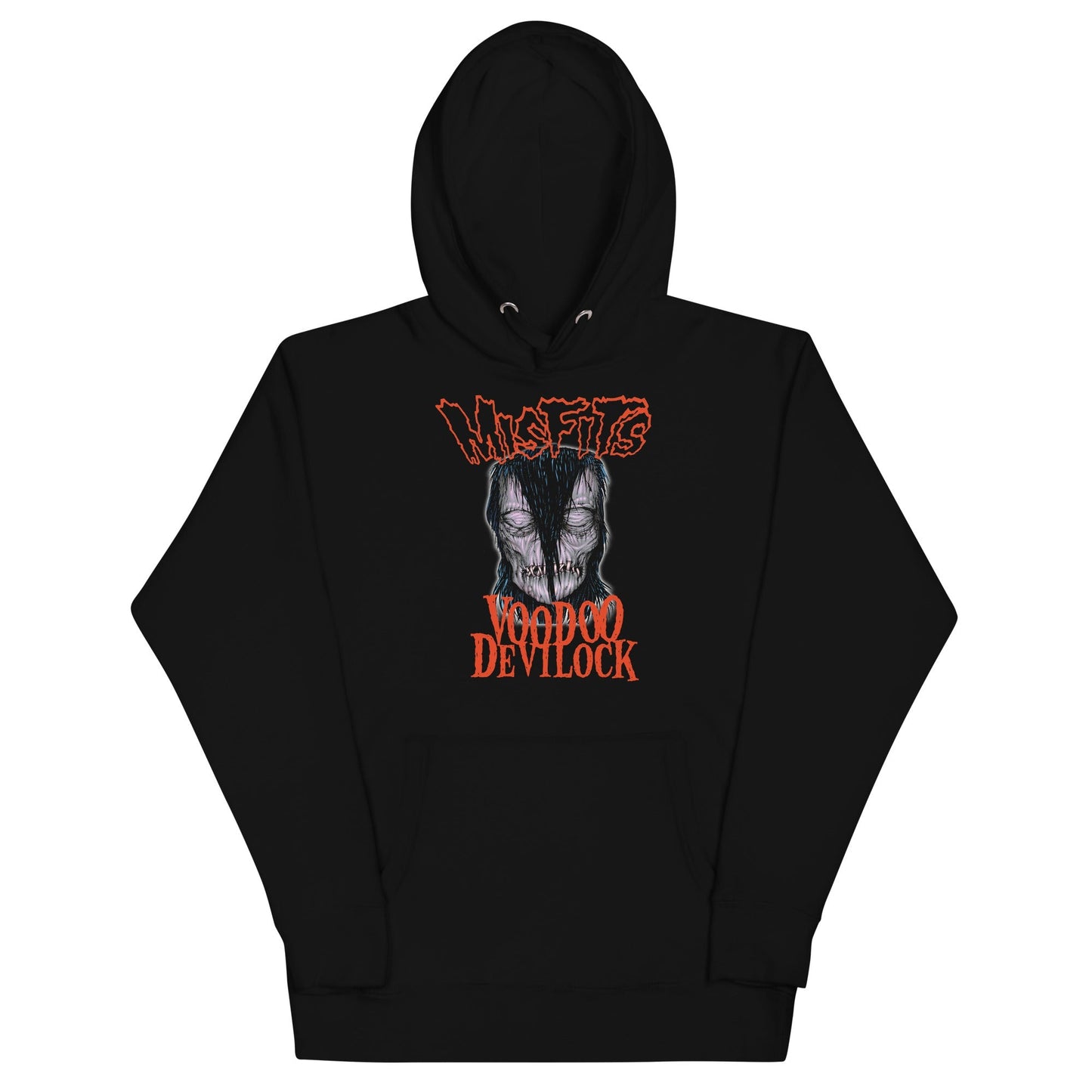 Misfits VooDoo Devilock Mens Hoodie Black