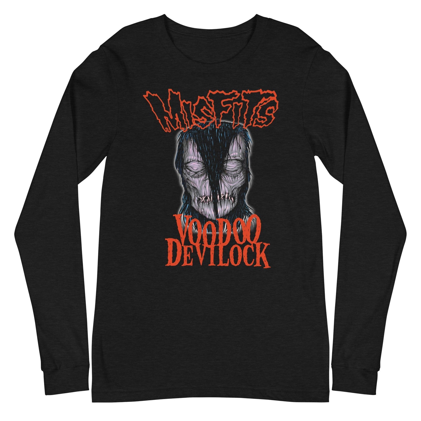 Misfits VooDoo Devilock Mens Long Sleeve Shirt Black