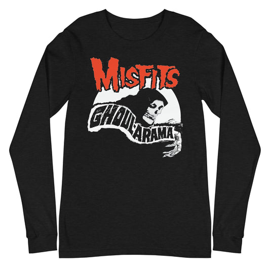 Misfits Ghoularama Mens Long Sleeve Shirt Black