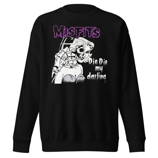 Misfits Looking Glass Mens Sweatshirt Black